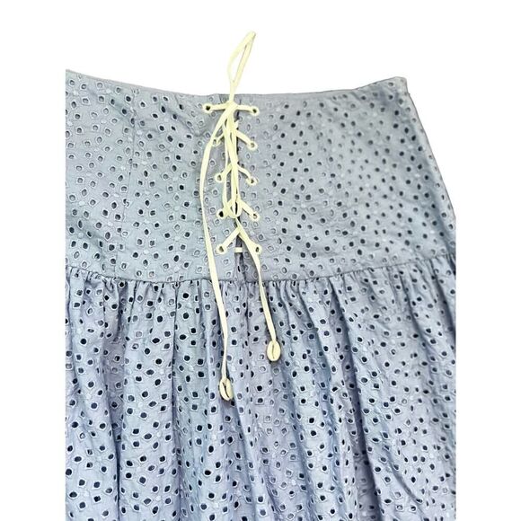 MARYSIA RESORT PURPLE LACE UP DRESS WITH SHELLS SIZE SMALL - Picture 5 of 5